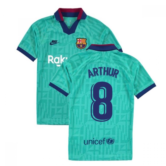 FC Barcelona Nike 2019/20 Arthur 3rd Jersey - Size Men’s Small - Picture 1 of 9